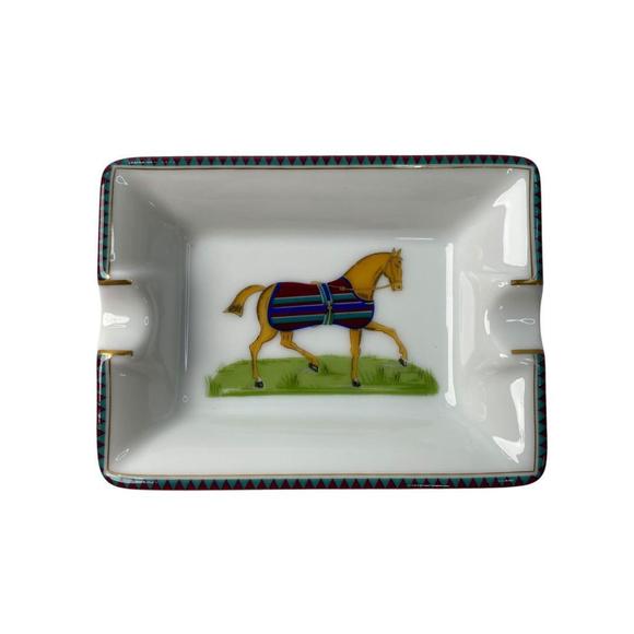 Hermes Horse Mini Ashtray Ashtray Mini Tray - Picture 2 of 8